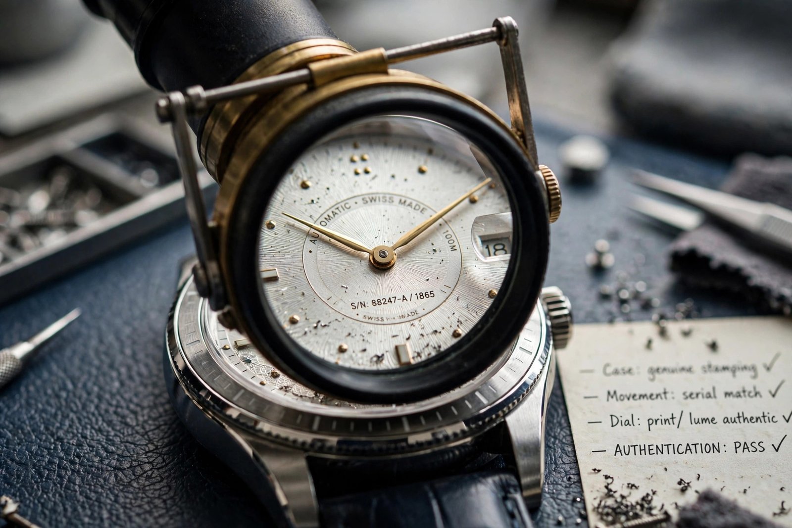 How to spot fake watches — original vs copy identification guide